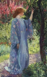 The Blue Kimono